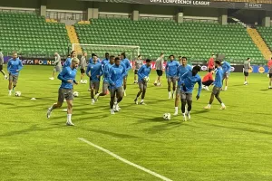 Η προπόνηση στο Zimbru Stadium (Φώτος Kerkida)