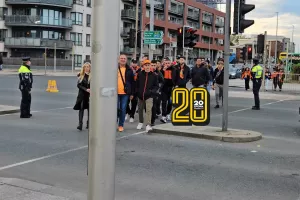 (ΒΙΝΤΕΟ/ΦΩΤΟΣ) Η άφιξη στο Tallaght Stadium 