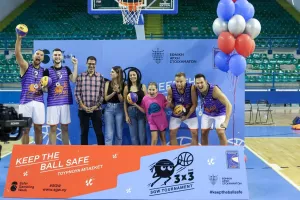 (Φώτος) Το 4ο "3x3 Keep the Ball Safe"