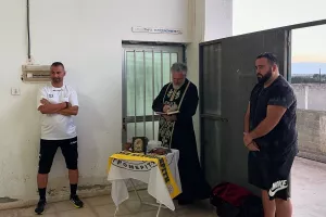 Ο καθιερωμένος αγιασμός για την Ελπίδα Αστρομερίτη (φώτος)