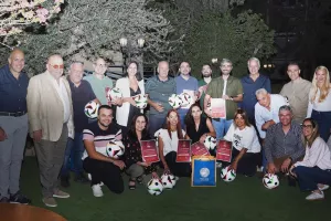 ΚΟΠ/Απένειμε διπλώματα στους εθελοντές για το EURO U-17