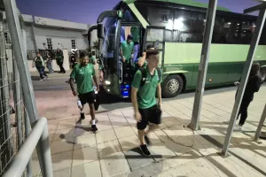 (Φώτος kerkida) Άφιξη αποστολής Ομόνοιας