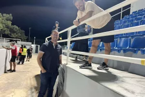 Στο "Δασάκι" ο Μάκης και κουβέντα με Πιντσέλι  