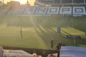 (Φώτος kerkida) Η προθέρμανση της Ομόνοιας Αραδίππου