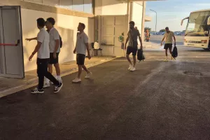 Έφτασε στο σπίτι της η ΑΕΚ (Φώτος Kerkida)