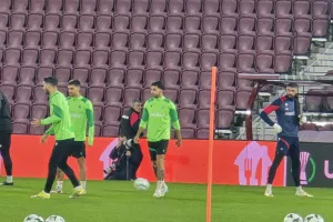 Η τελευταία προπόνηση πριν τη Hearts (Φώτος/Βίντεο Kerkida)