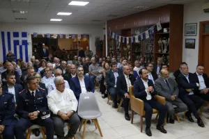 Εκδήλωση  Διγενή Μόρφου/ Χριστοδουλίδης: "Αναμμένη η φλόγα για την απελευθέρωση"