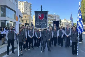 Παρέλασε το Πανεπιστήμιο Λευκωσίας