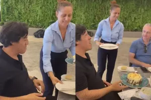 Γενέθλια και τούρτα στον Καμορανέζι (βίντεο)