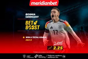 Βοσνία-Γερμανία: Ξεκάθαρο φαβορί με σούπερ bet boost – Πάρε μπόνους εύκολα και απλά!  