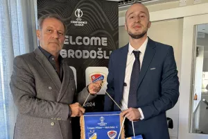 Δεξιώθηκε την διοίκηση της Borac 