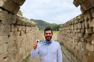 Εμπειρία ζωής η επίσκεψη στην αρχαία Ολυμπία για τον Παύλο Κοντίδη