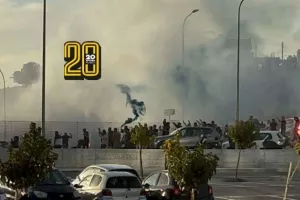 (Φώτος - Βίντεο kerkida) Θερμή υποδοχή από την Θύρα 1 