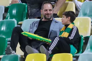 Οι ΑΕΚτζήδες στην Αρένα (φώτος)