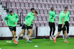 Η τελευταία προπόνηση πριν τη Hearts (Φώτος/Βίντεο Kerkida)