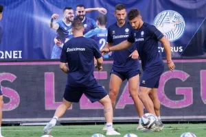 Η τελευταία προπόνηση της Εθνικής μας (Φώτος/Βίντεο)