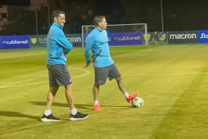 Η τελευταία προπόνηση του ΑΠΟΕΛ (Φώτος/Βίντεο Kerkida)