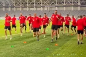 Προπόνηση στο "Αλφαμέγα" (Φώτος)
