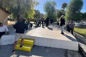 Αρκετός κόσμος στον Προμαχώνα (Φώτος)