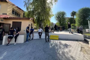 Αρκετός κόσμος στον Προμαχώνα (Φώτος)