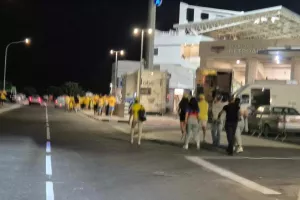 Βουκουρέστι... έξω από την Αρένα! (Φώτος kerkida)
