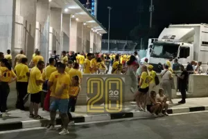 Βουκουρέστι... έξω από την Αρένα! (Φώτος kerkida)