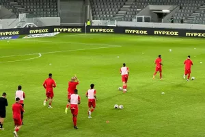 Η εντεκάδα της Νέας Σαλαμίνας