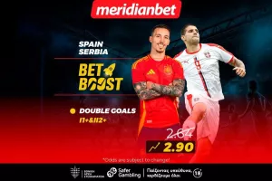 Ισπανία-Σερβία: Με τα γκολ και με φουλ Bet Boost - Ένα κλικ μακριά από το μπόνους σου 