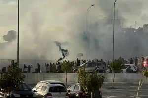 (Φώτος - Βίντεο kerkida) Θερμή υποδοχή από την Θύρα 1 