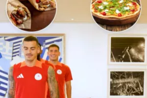 Ροντινέι, Τσικίνιο και Έσε έπαιξαν "this or that" και διάλεξαν σουβλάκι αντί για πίτσα