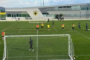 Χωρίς απρόοπτα η προπόνηση της ΑΕΚ