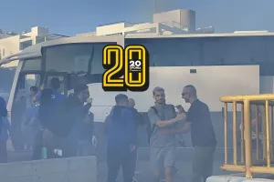 (ΒΙΝΤΕΟ/φώτος Kerkida) Χαμός... στην άφιξη της Πάφος FC