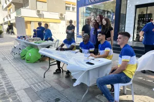 (Φώτος Kerkida) “Γαλαζοκίτρινη” παρουσία στον Ραδιομαραθώνιο 