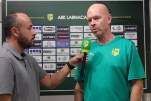 Μπεργκ: "Είμαστε σε φόρμα-Με τον Άρη πρέπει να κάνουμε πολλά..." (βίντεο)