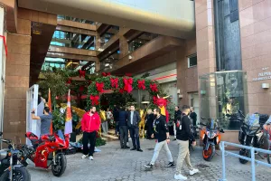 Η διάσκεψη τύπου της ΚΟΚ με την ECOMMBX για το Ευρωμπάσκετ (φώτος Kerkida)