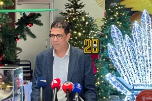 Η διάσκεψη τύπου της ΚΟΚ με την ECOMMBX για το Ευρωμπάσκετ (φώτος Kerkida)