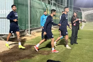 (Βίντεο/Φώτος kerkida) Η τελευταία προπόνηση της Εθνικής πριν τη Λιθουανία
