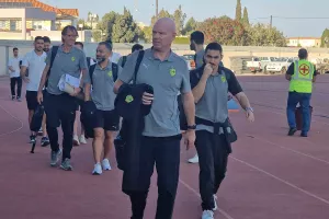 (Φώτος Kerkida) Άφιξη... ΑΕΚ