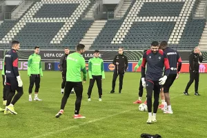 Η προπόνηση της Ομόνοιας ενόψει Γάνδης (Βίντεο/Φώτος Kerkida)