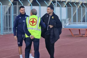 Με χαμόγελο... στα γνώριμα λημέρια ο Σατσιάς! (Φώτος Kerkida)