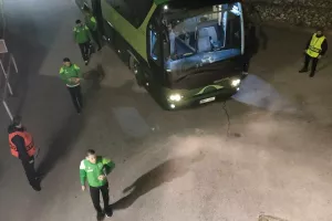 Άφιξη αποστολής Ομόνοιας (Φώτο kerkida)
