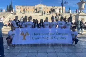 Η συμμετοχή με ομάδα 11 αθλητών/τριών φοιτητών/τριών στον Μαραθώνιο της Αθήνας 2024