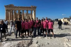 Η συμμετοχή με ομάδα 11 αθλητών/τριών φοιτητών/τριών στον Μαραθώνιο της Αθήνας 2024