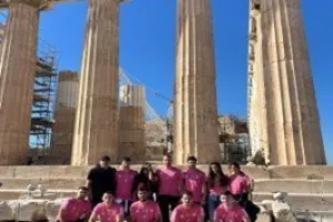Η συμμετοχή με ομάδα 11 αθλητών/τριών φοιτητών/τριών στον Μαραθώνιο της Αθήνας 2024