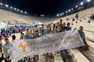 Η συμμετοχή με ομάδα 11 αθλητών/τριών φοιτητών/τριών στον Μαραθώνιο της Αθήνας 2024