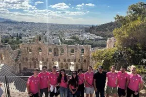 Η συμμετοχή με ομάδα 11 αθλητών/τριών φοιτητών/τριών στον Μαραθώνιο της Αθήνας 2024