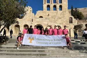 Η συμμετοχή με ομάδα 11 αθλητών/τριών φοιτητών/τριών στον Μαραθώνιο της Αθήνας 2024