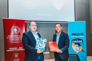 Πάφος FC/Έπεσαν… οι υπογραφές με το Αμερικανικό Πανεπιστήμιο της Βηρυτού (Φώτος)