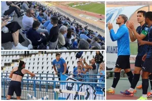 (BINTEO Kerkida) Το σκηνικό μετά την 4άρα και η φανέλα του Μάριου