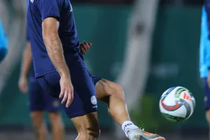 (Βίντεο/Φώτος kerkida) Η τελευταία προπόνηση της Εθνικής πριν τη Λιθουανία